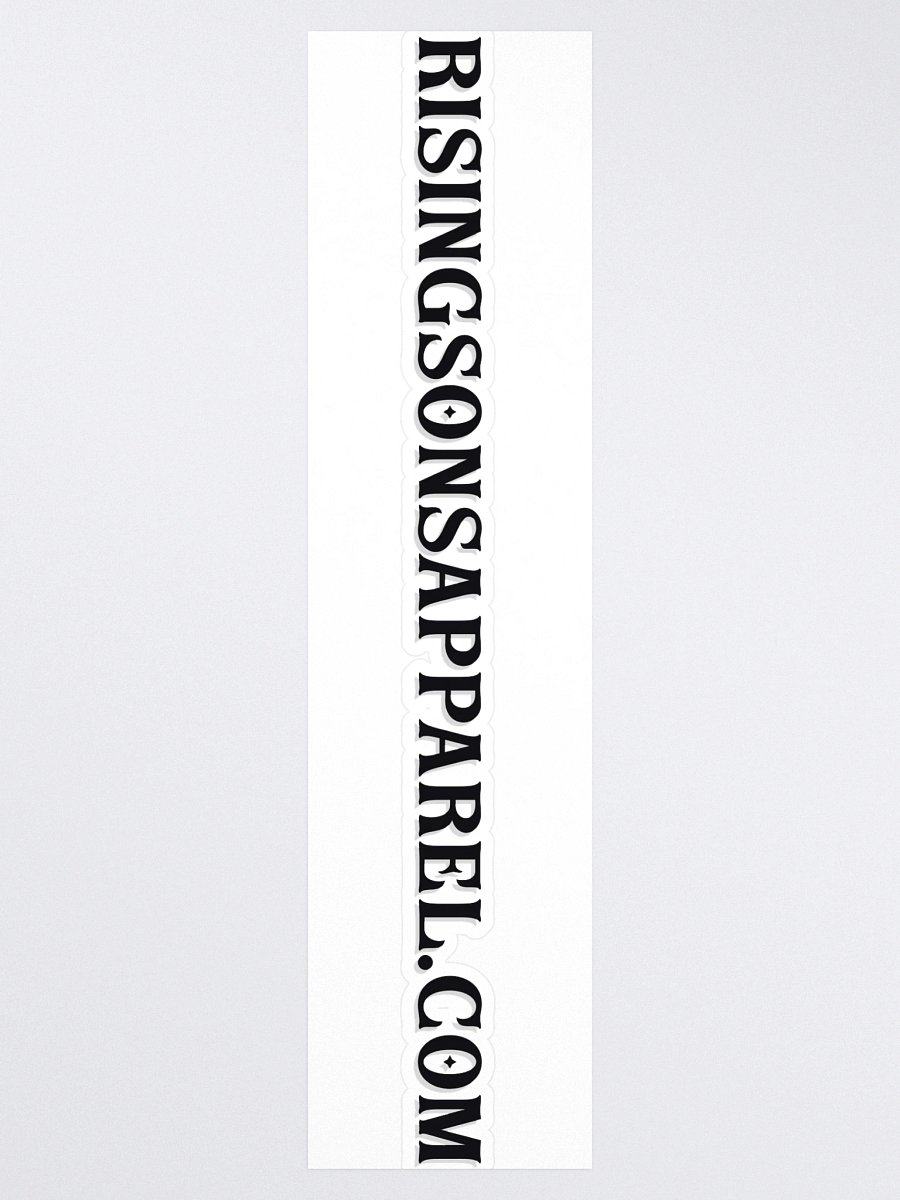 Rising Sons™ Apparel - Website Vinyl Sticker product image (3)