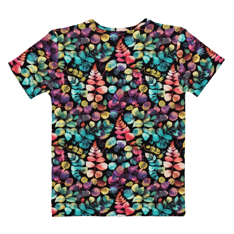 Fern Leaf Pattern All Over Print T-shirt product image (9)