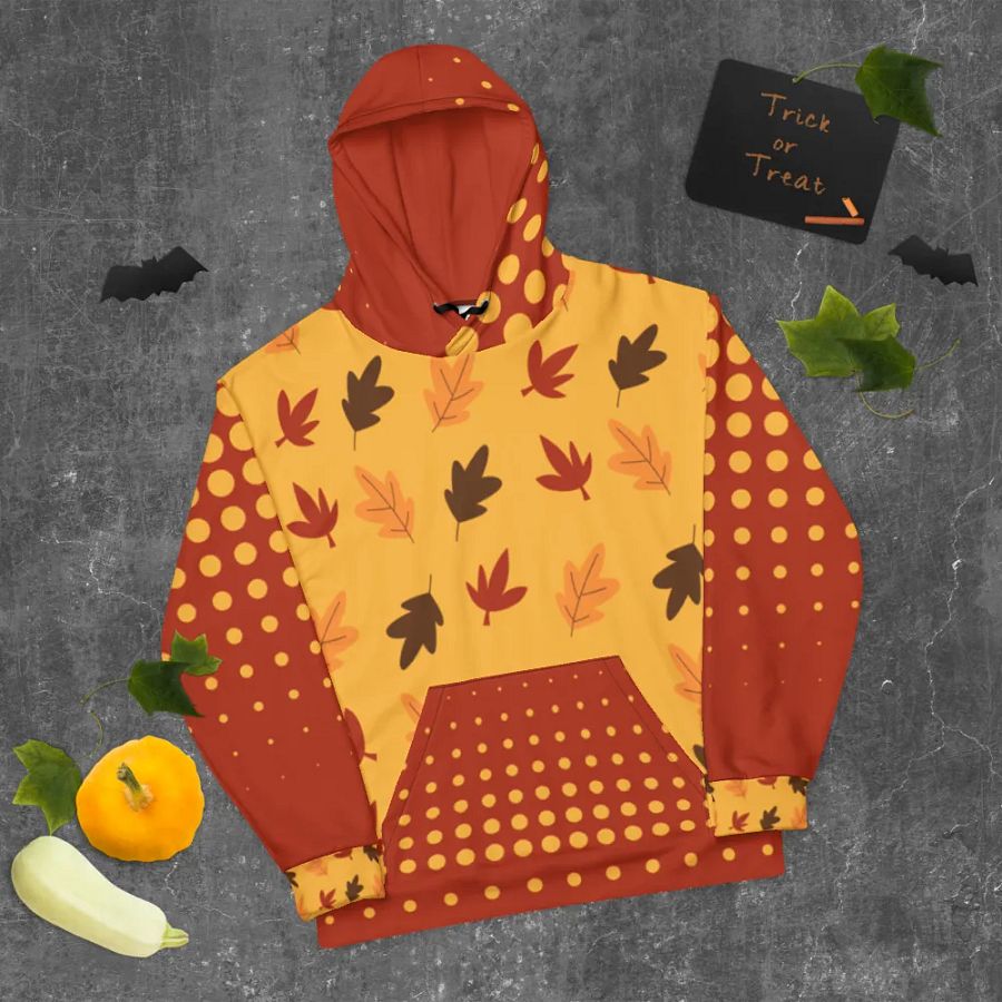 Ochre Leaf Hoodie product image (10)