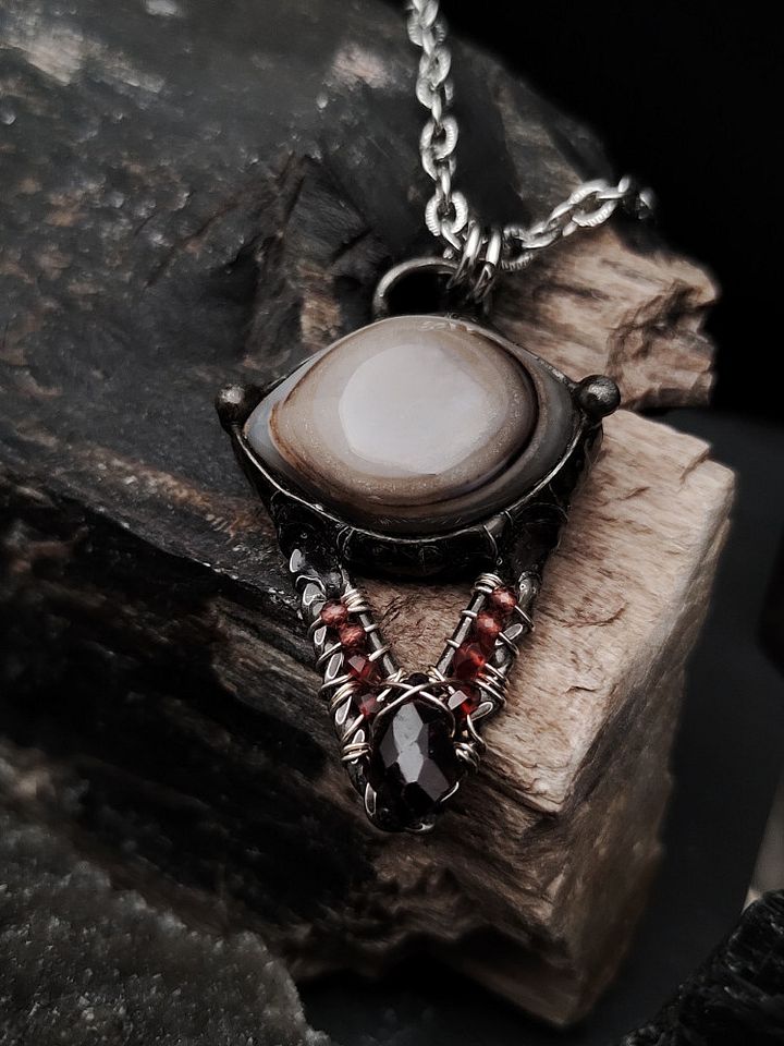 Eye Agate Oracles - Creamcicle Seer product image (1)