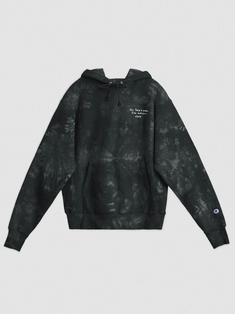 FFS, I'm autistic. Tie-Dye Hoodie product image (2)
