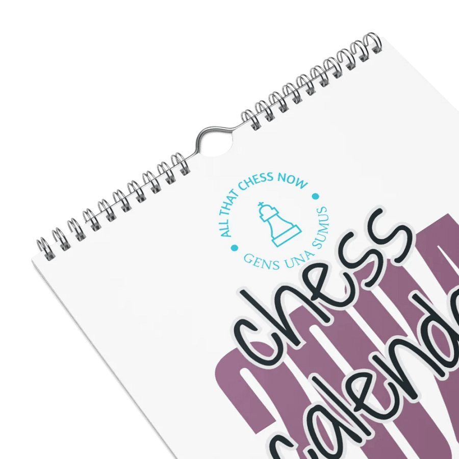 Chess Calendar 2024 product image (3)