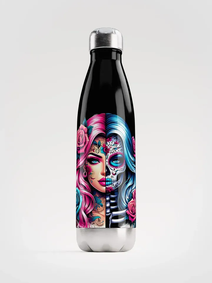 Life & Death Stainless Steel Water Bottle product image (2)