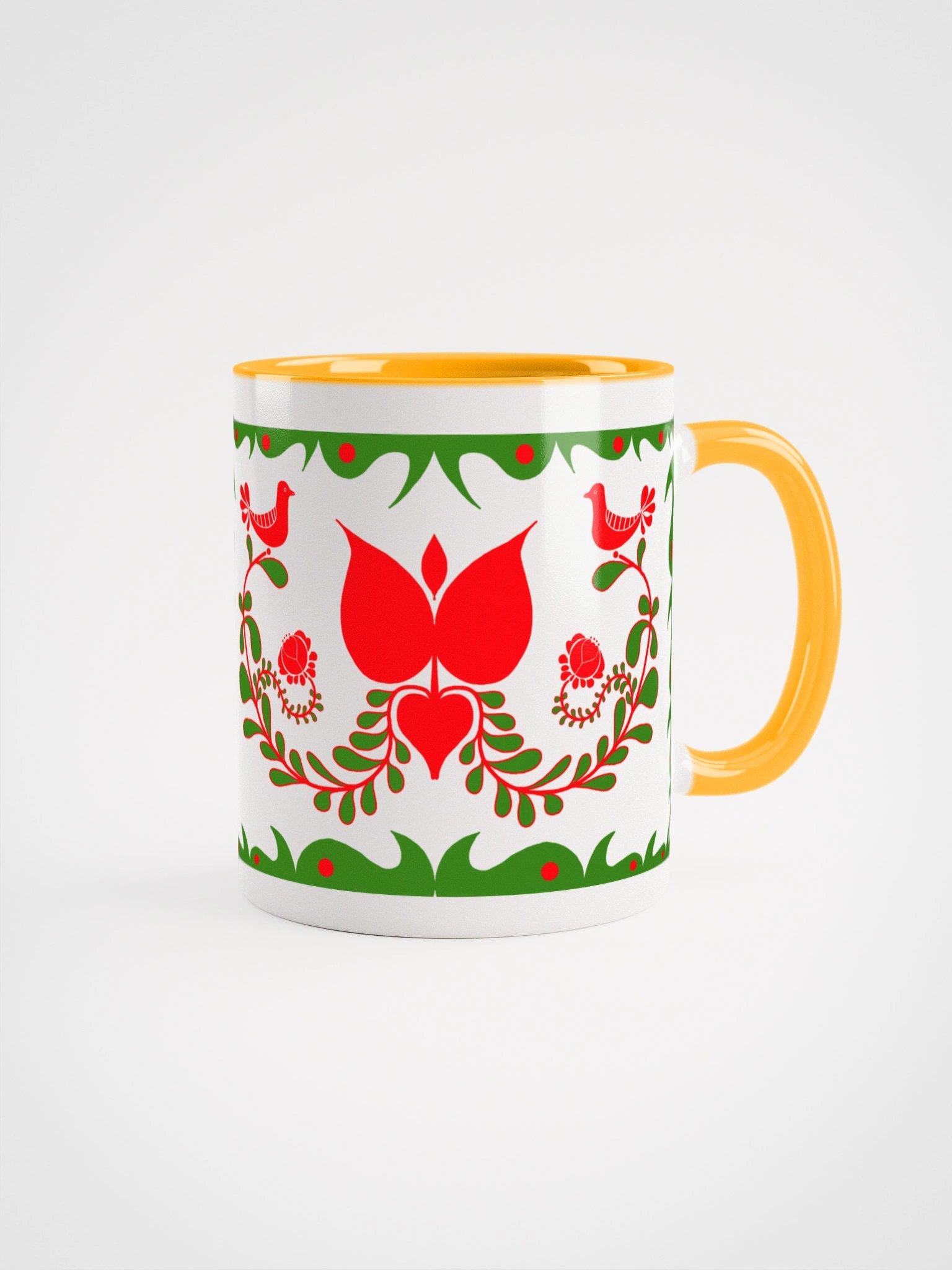 Hungarian Symmetrical Splendor Ceramic Mug product image (1)