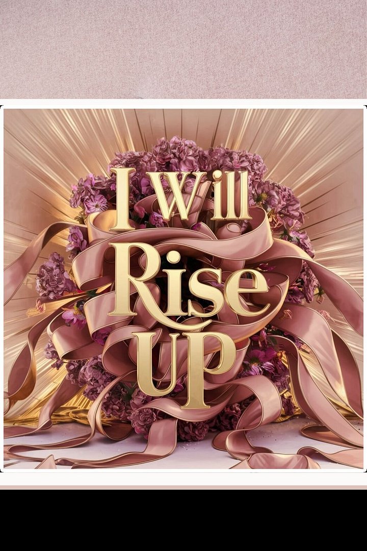 Law of Attraction, Positive Affirmation Art Sticker - I will rise up! product image (1)