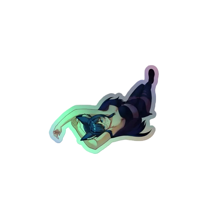 Jackie Lofi Holographic Sticker product image (2)