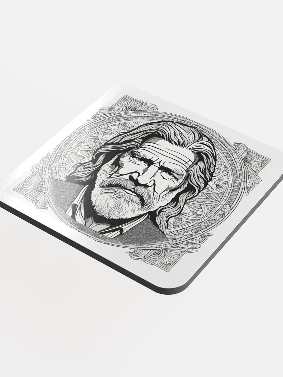 Ornate Wisdom Cork Coaster product image (4)
