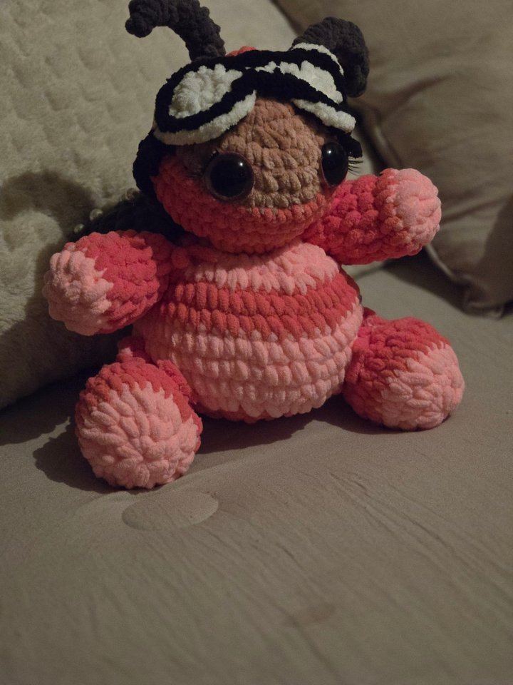 Love Bug- Handmade Plush Ladybug product image (1)