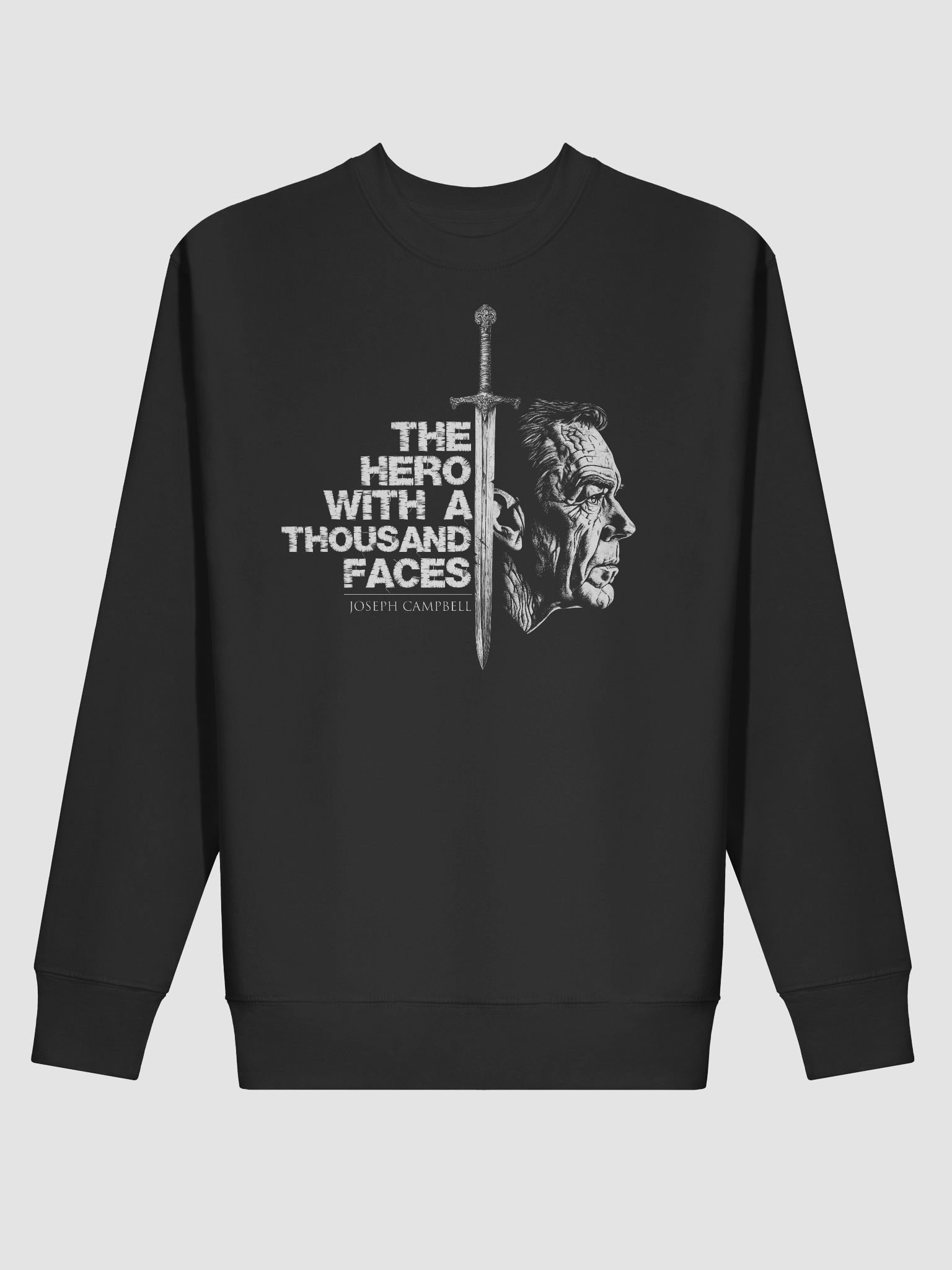 Joseph Campbell - Hero With A Thousand Faces - Mythology, Philosophy sweatshirt product image (2)