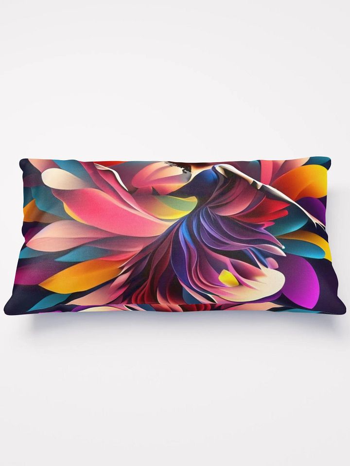 Fuel Your Adventure with the Floral Dance Throw Pillow product image (1)