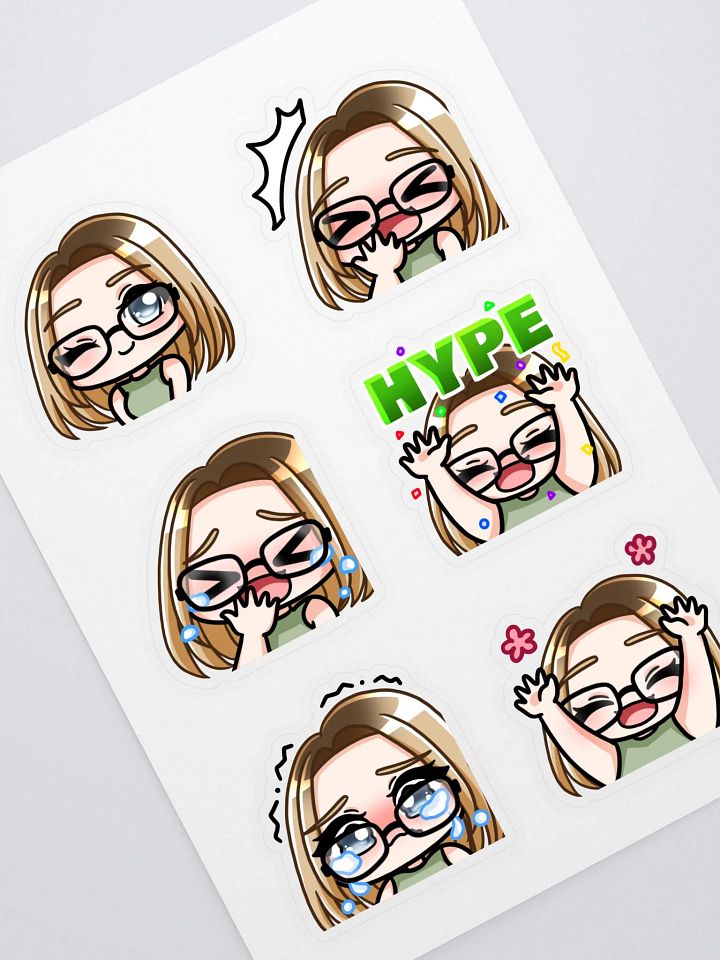 Emotions - Twitch Emote Sticker Sheets product image (1)
