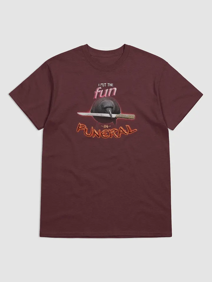 I put the fun in funeral crow T-shirt product image (1)