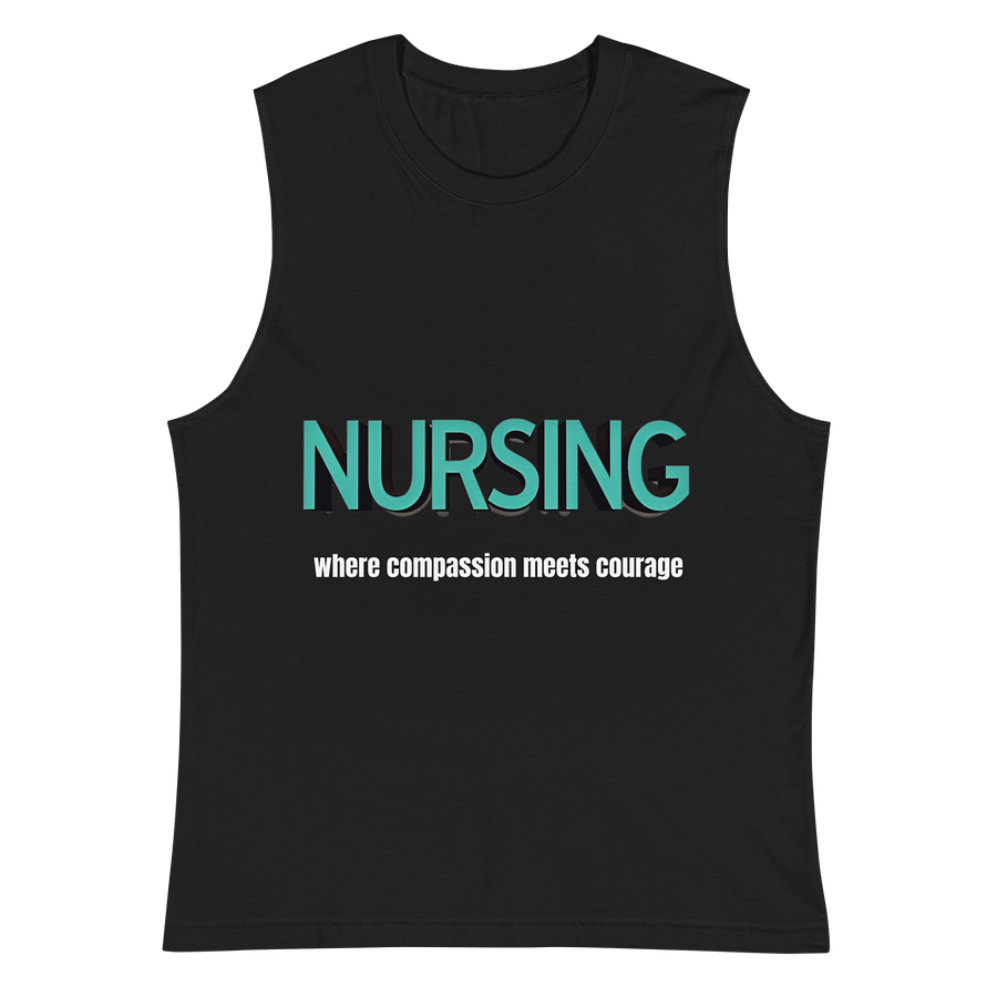 Compassion meets Courage Nursing Muscle Tank product image (2)