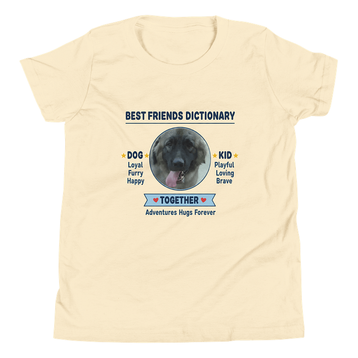 Best Friends Dictionary Tee | Unisex Relaxed Fit for Youth product image (2)