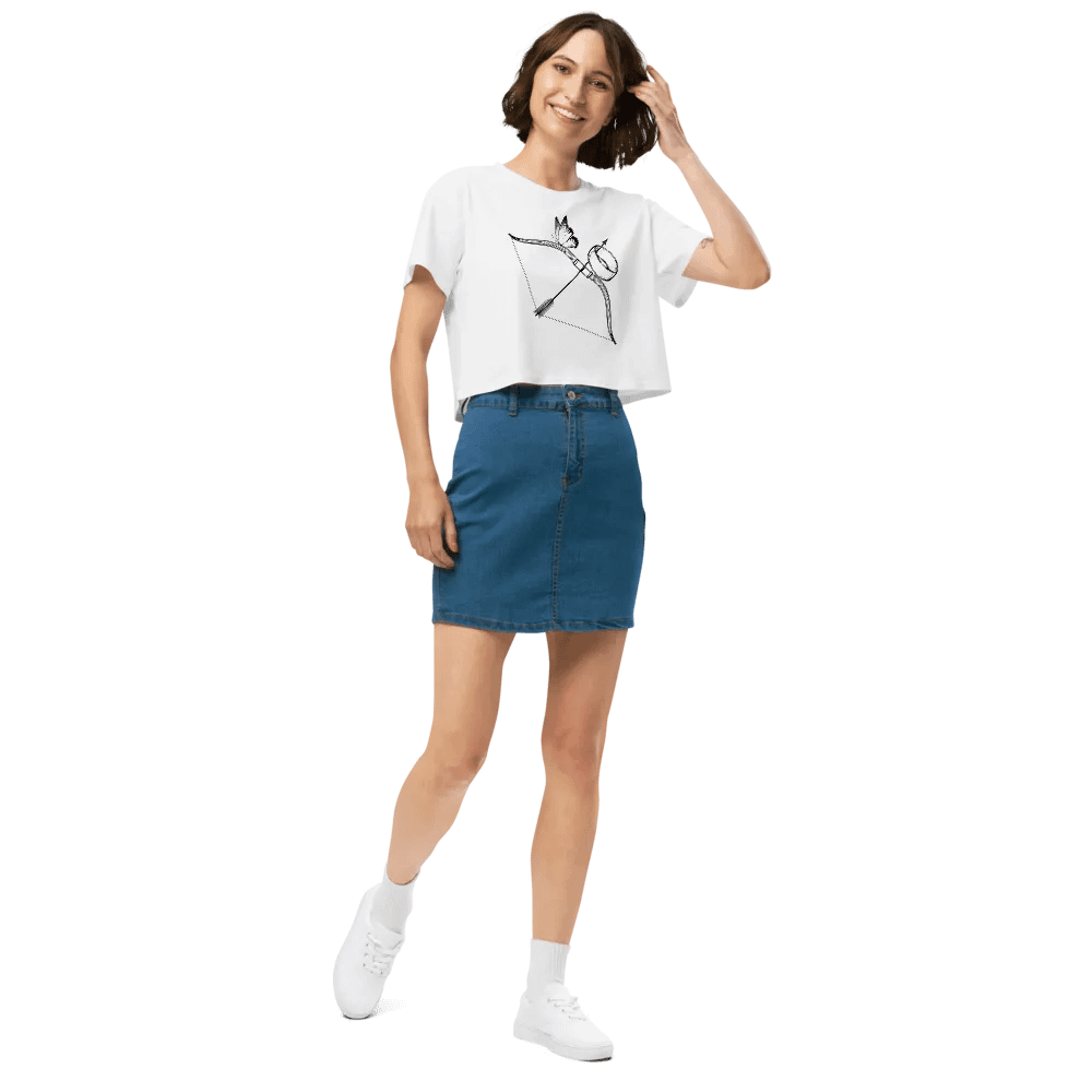 Bow, Arrow, Cuff & Butterfly Women's Crop Top product image (32)