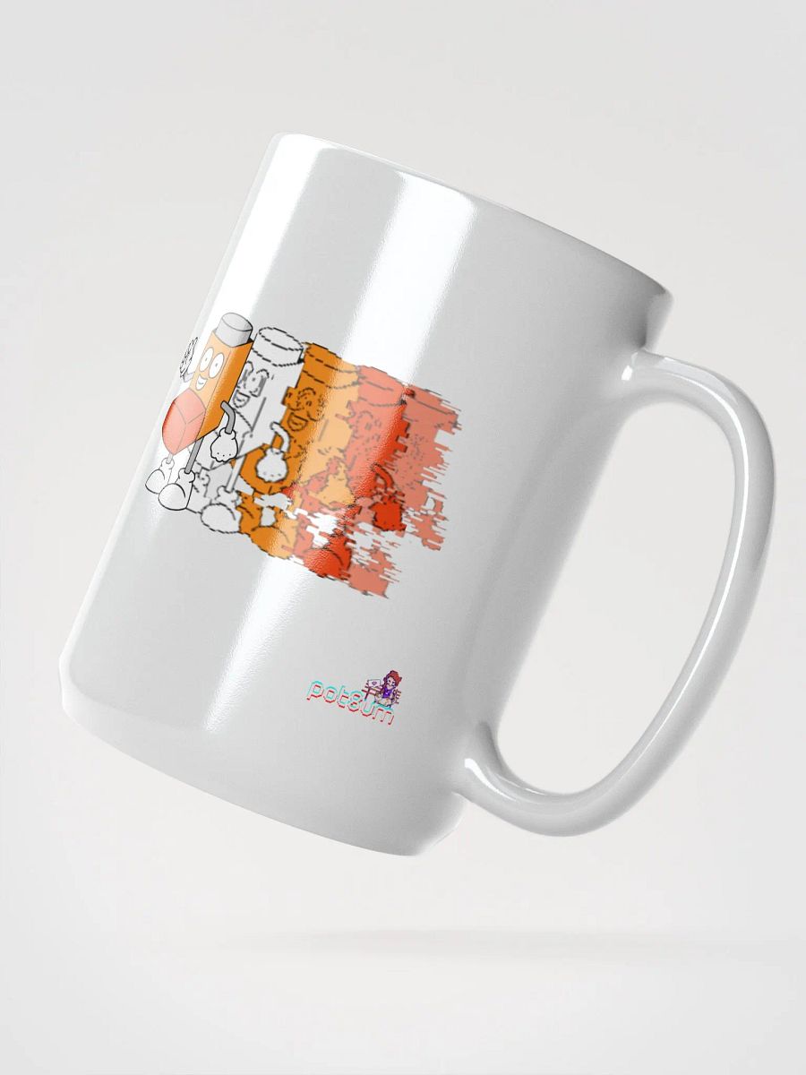 PAIN IN THE ASTHMA white glossy mug product image (3)