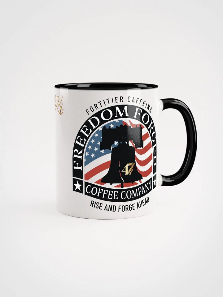 Limited Edition Trump 47th President Commemorative Mug – Freedom Forged Coffee Company 2024 product image (2)