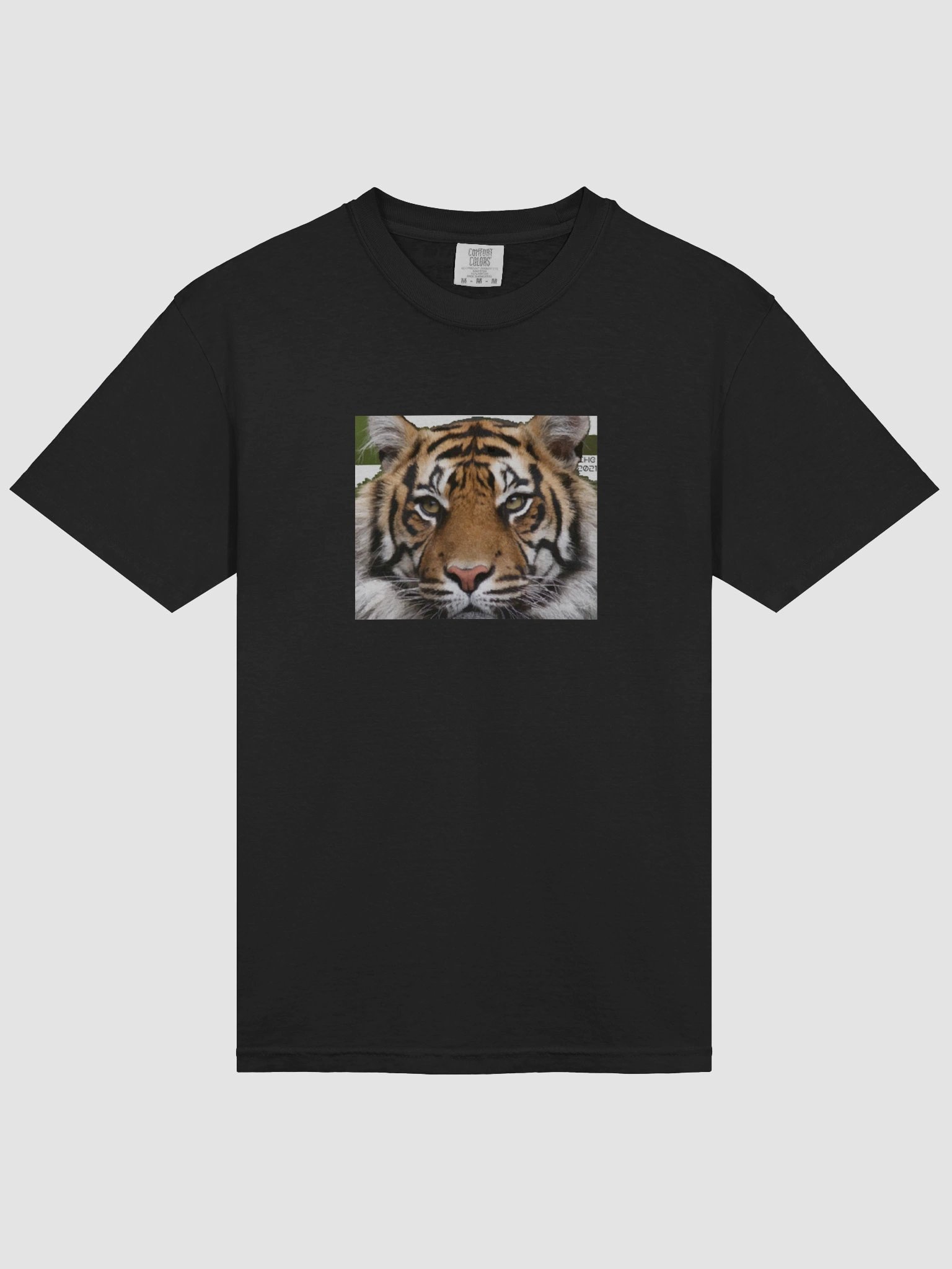 Tiger Digital Drawing T-Shirt product image (5)