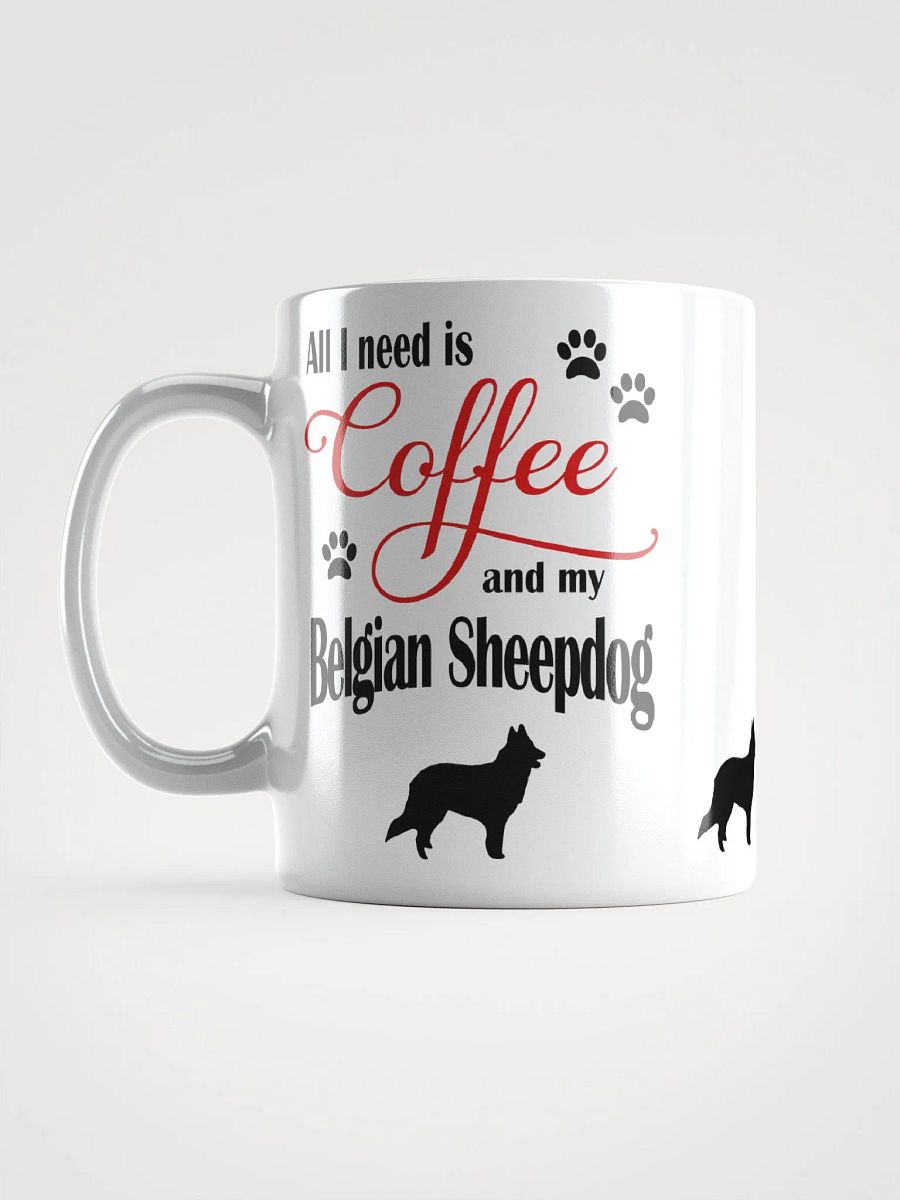 Coffee and my Belgian Sheepdog Mug product image (6)
