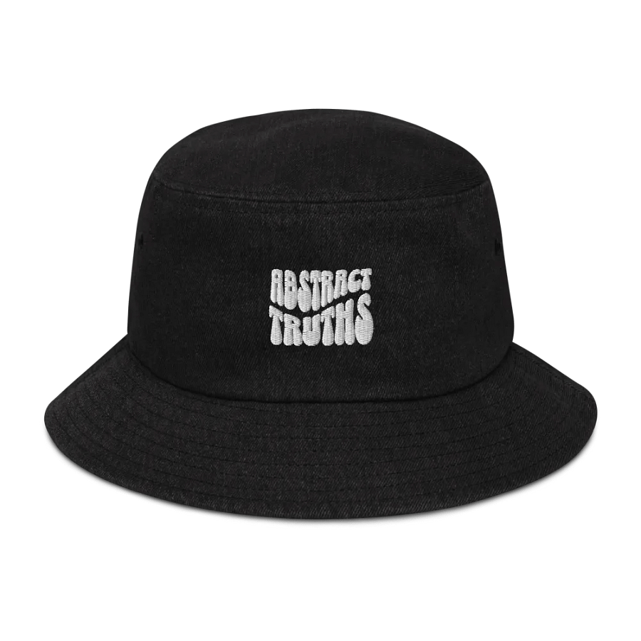 Abstract Truths ( Denim Bucket Hat ) product image (1)