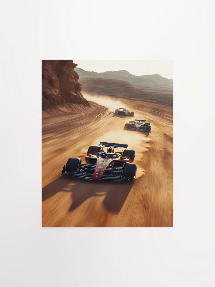 Arid Apex Matte Unframed Wall Art Paper Canvas product image (3)