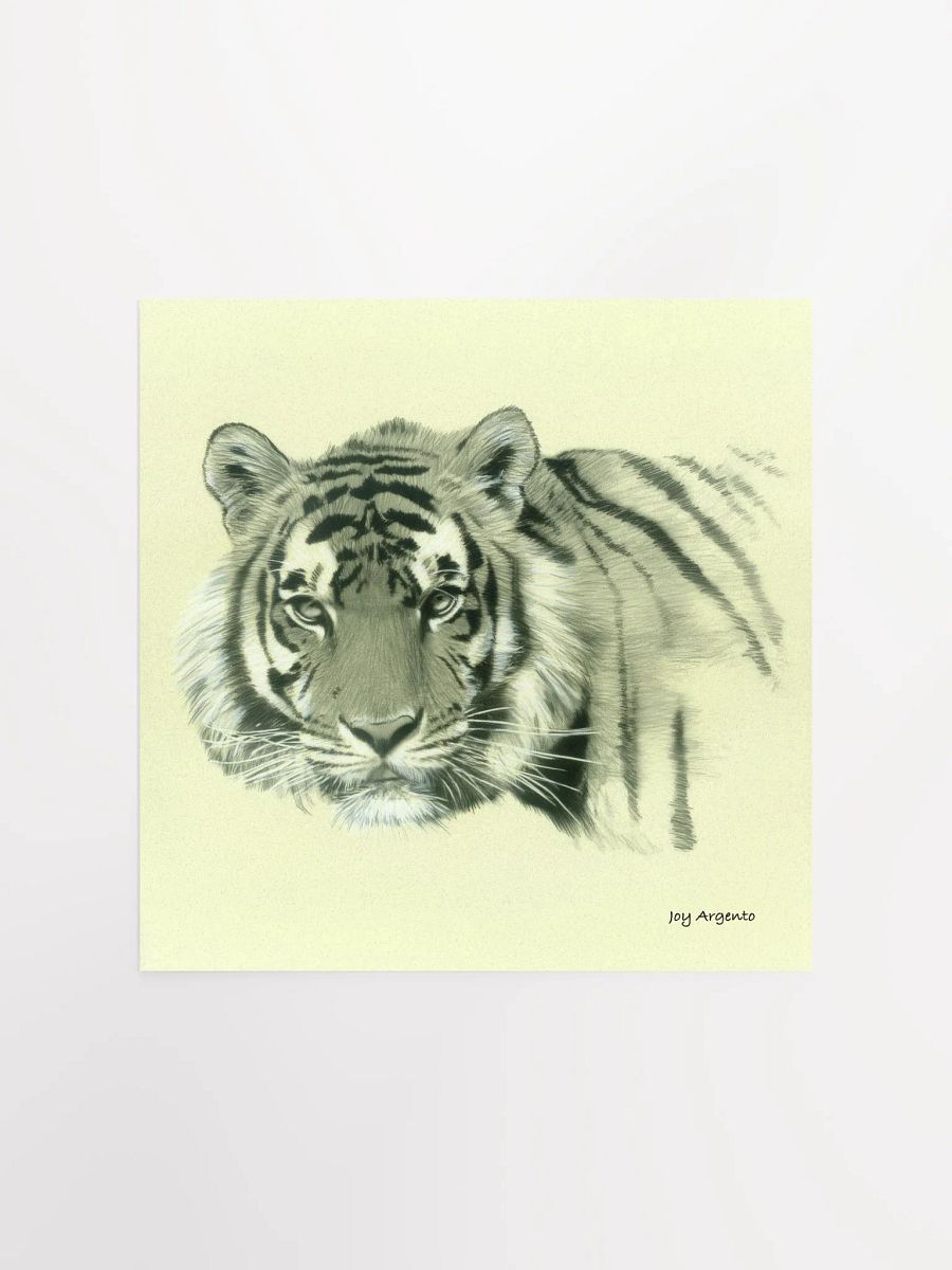 Tiger on Yellow Print product image (2)