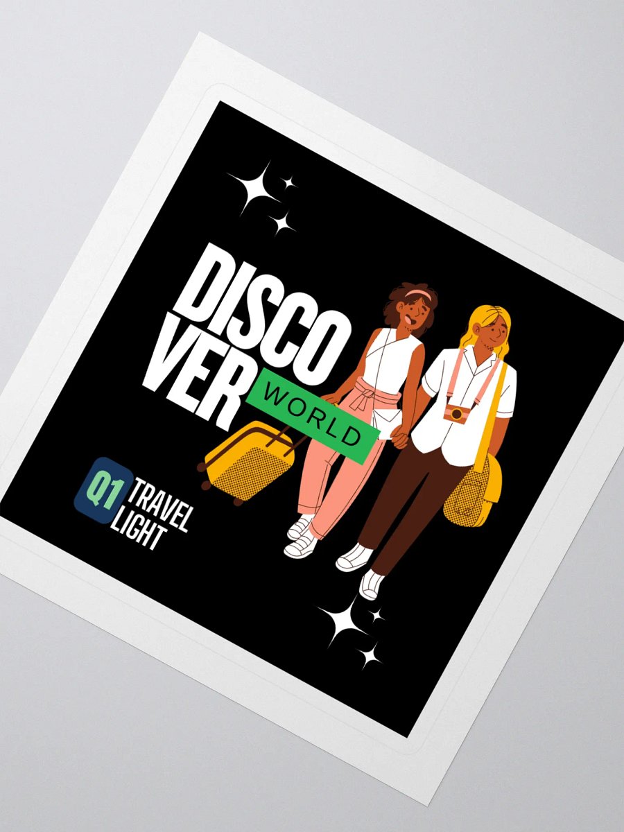 Wanderlust Partners Kiss Cut Stickers product image (2)