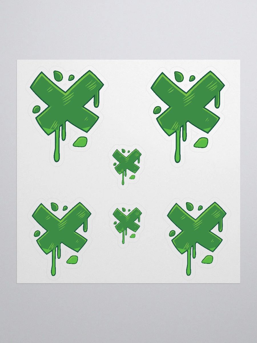 Paint Splash Logo Sticker Sheet product image (1)