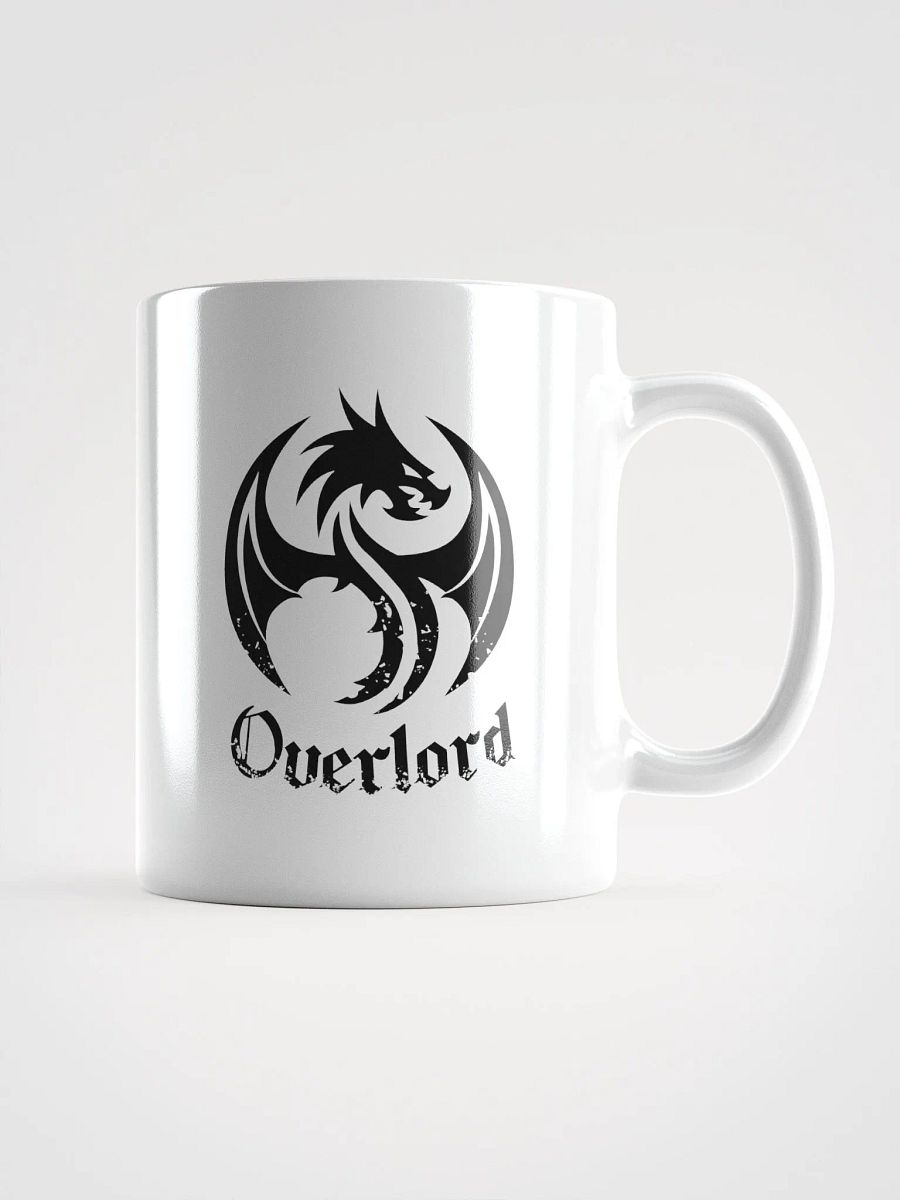 Overlord White Mug (Black) product image (1)
