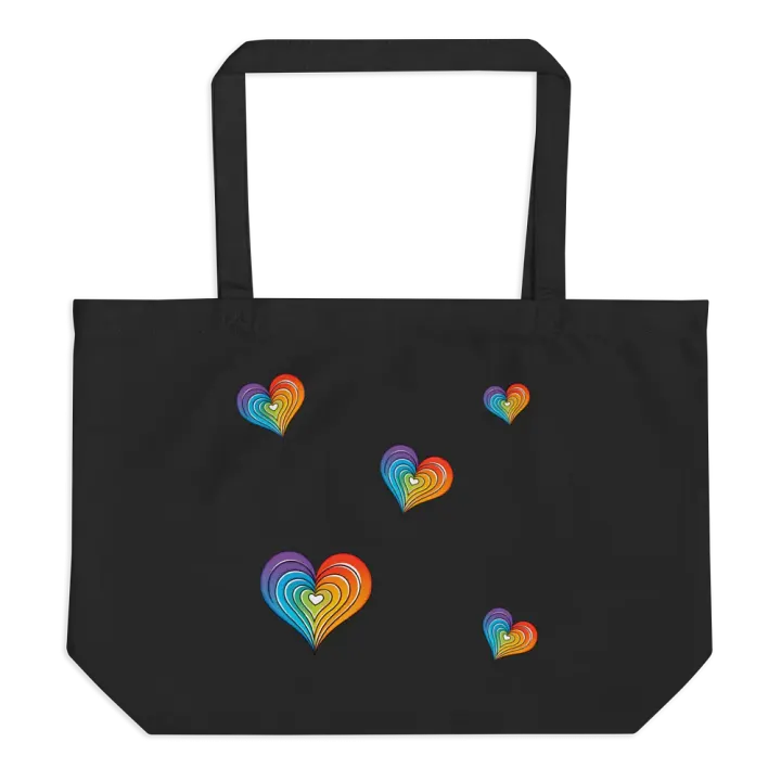 Heart logo tote product image (2)