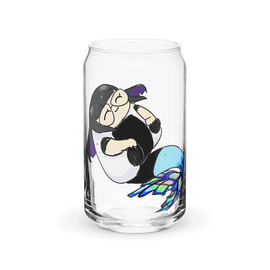 Onigiri mermaid Can-Shaped Glass product image (2)