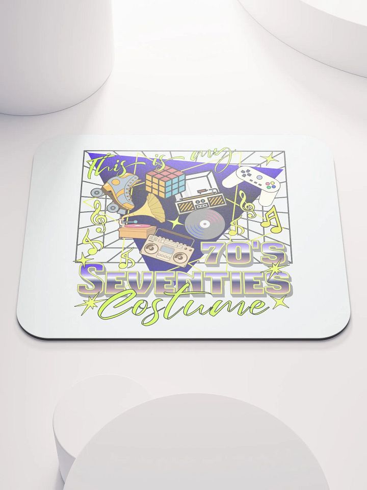 This Is My 70s Costume Nostalgic Mouse Pad product image (1)