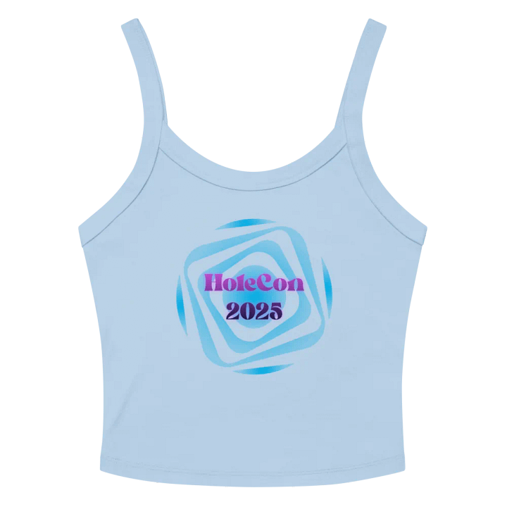 Holecon 2025 ribbed tank top product image (6)