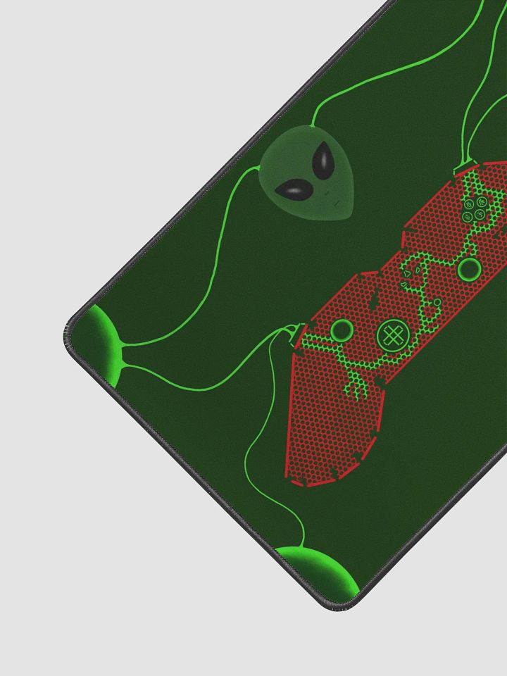 Galactic Alien Control Desk Mat product image (2)