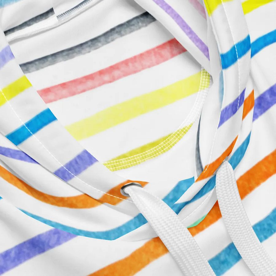 Vibrant Lines Unisex Hoodie product image (3)