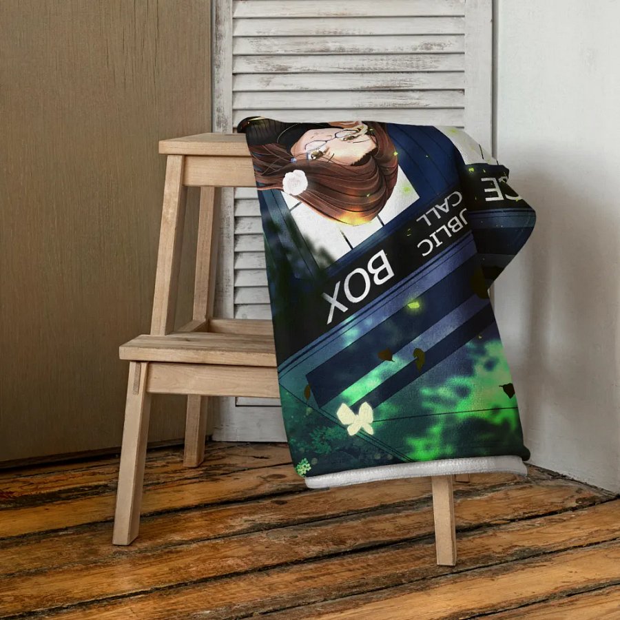 Garden Tardis Towel product image (4)