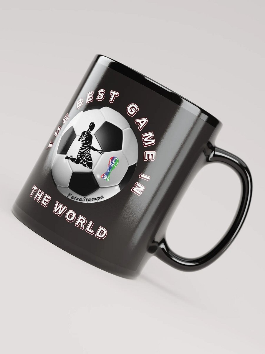 Soccer Celebration Black Mug product image (8)