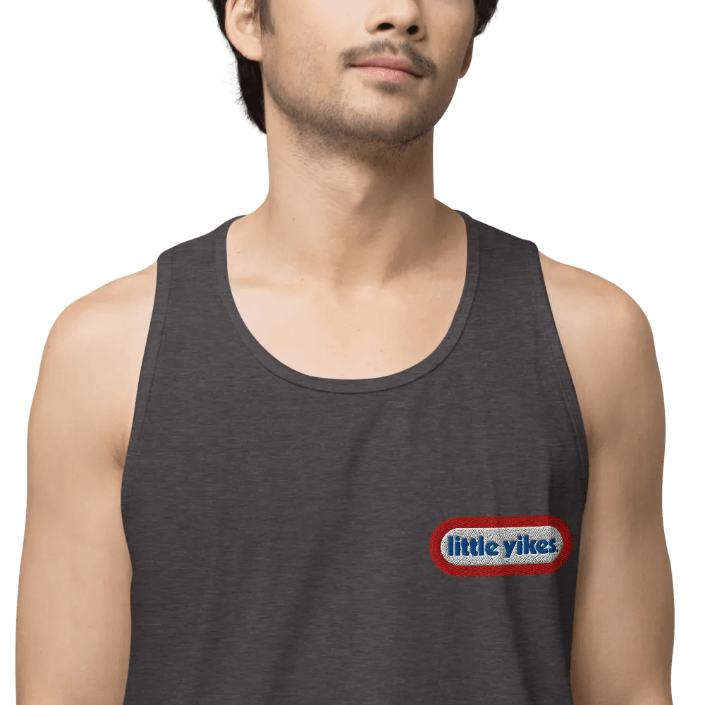 LITTLE YIKES UNISEX EMBROIDERED SLEEVELESS TEE product image (1)