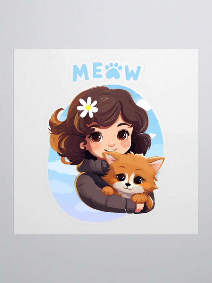 Meow Magic Kiss Cut Stickers product image (1)