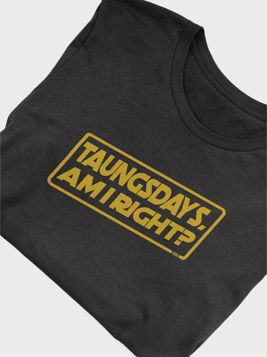 Taungsdays, Am I Right? - Unisex T-Shirt product image (3)