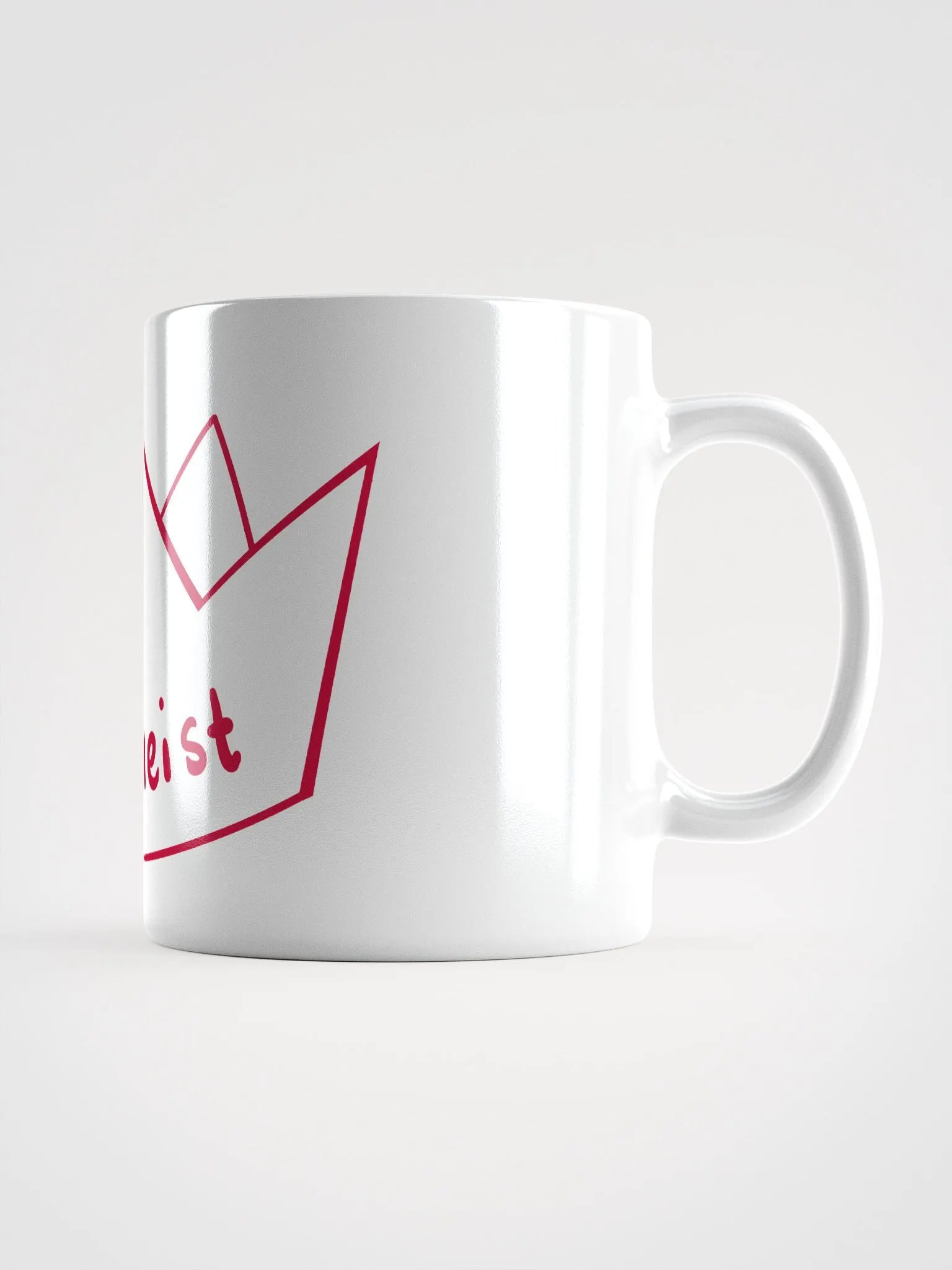 I'm Geist Red Logo - White Mug product image (2)