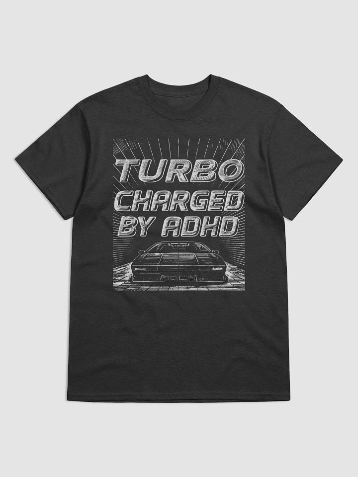 Turbo Charged by ADHD T-Shirt – Unique Car Enthusiast Design product image (1)