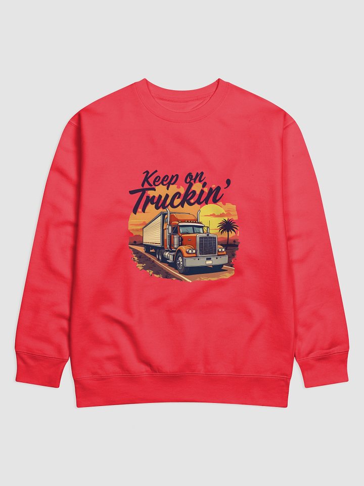 Sunset Truckin' Premium Sweatshirt product image (2)
