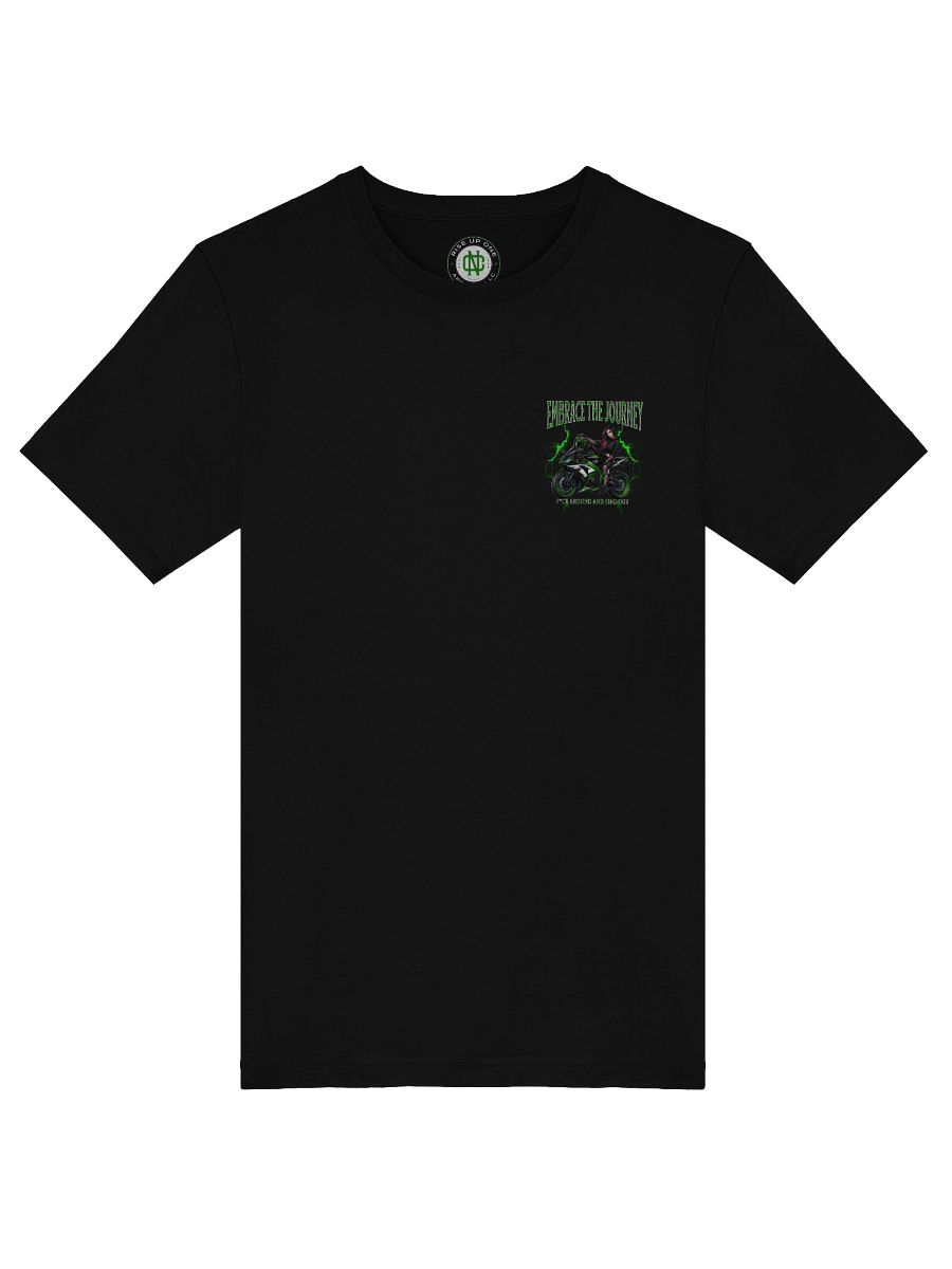 "Embrace The Journey" - Biker Chick - Green Bolt product image (6)