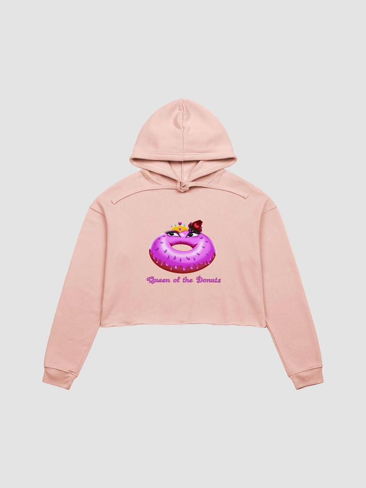 Queen of the Donuts Crop Hoodie product image (25)