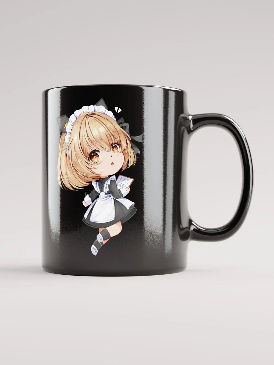 Black Glossy Mug - Mia Maid (Tower of Fantasy) product image (6)