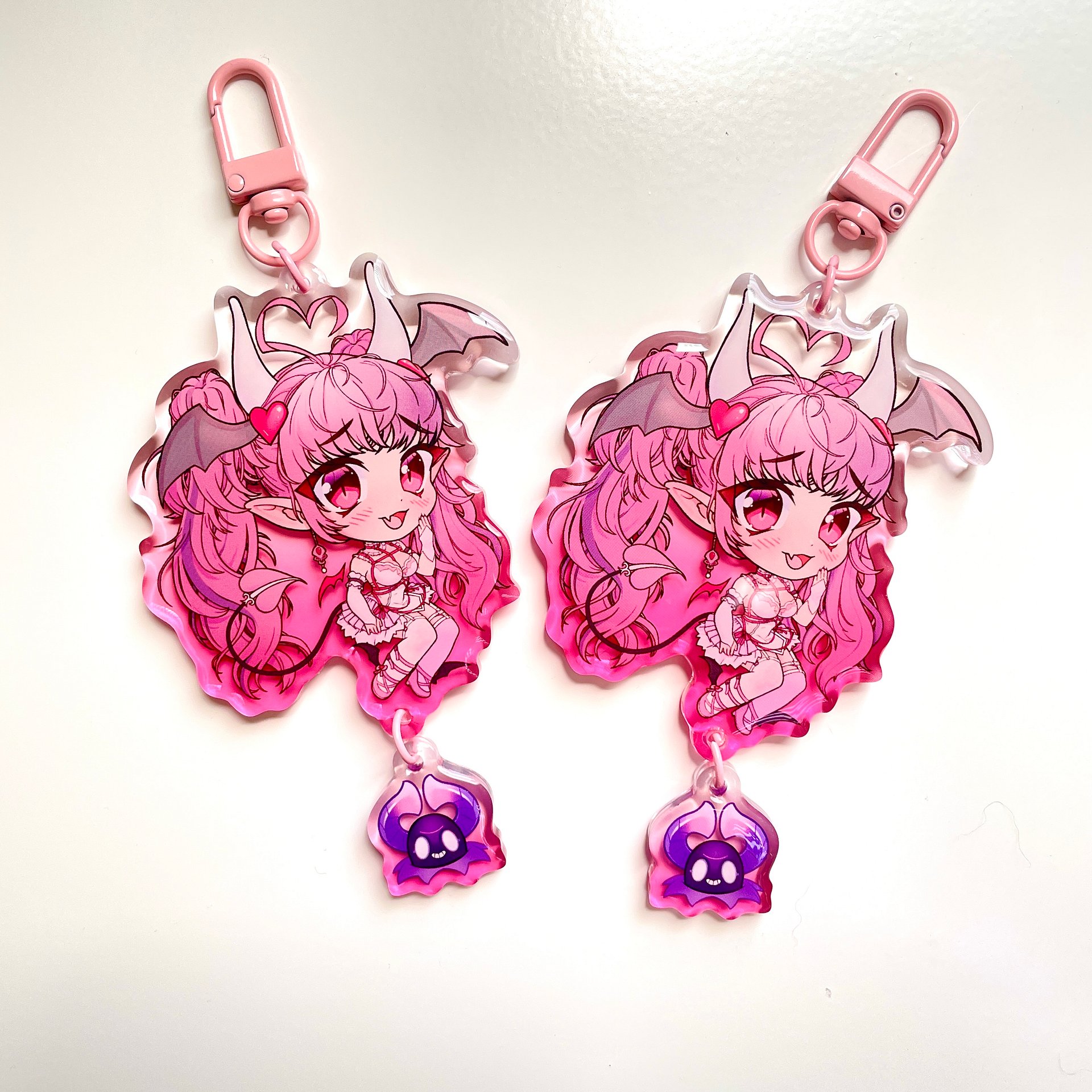 Ironmouse - Double Acrylic Keychain product image (2)