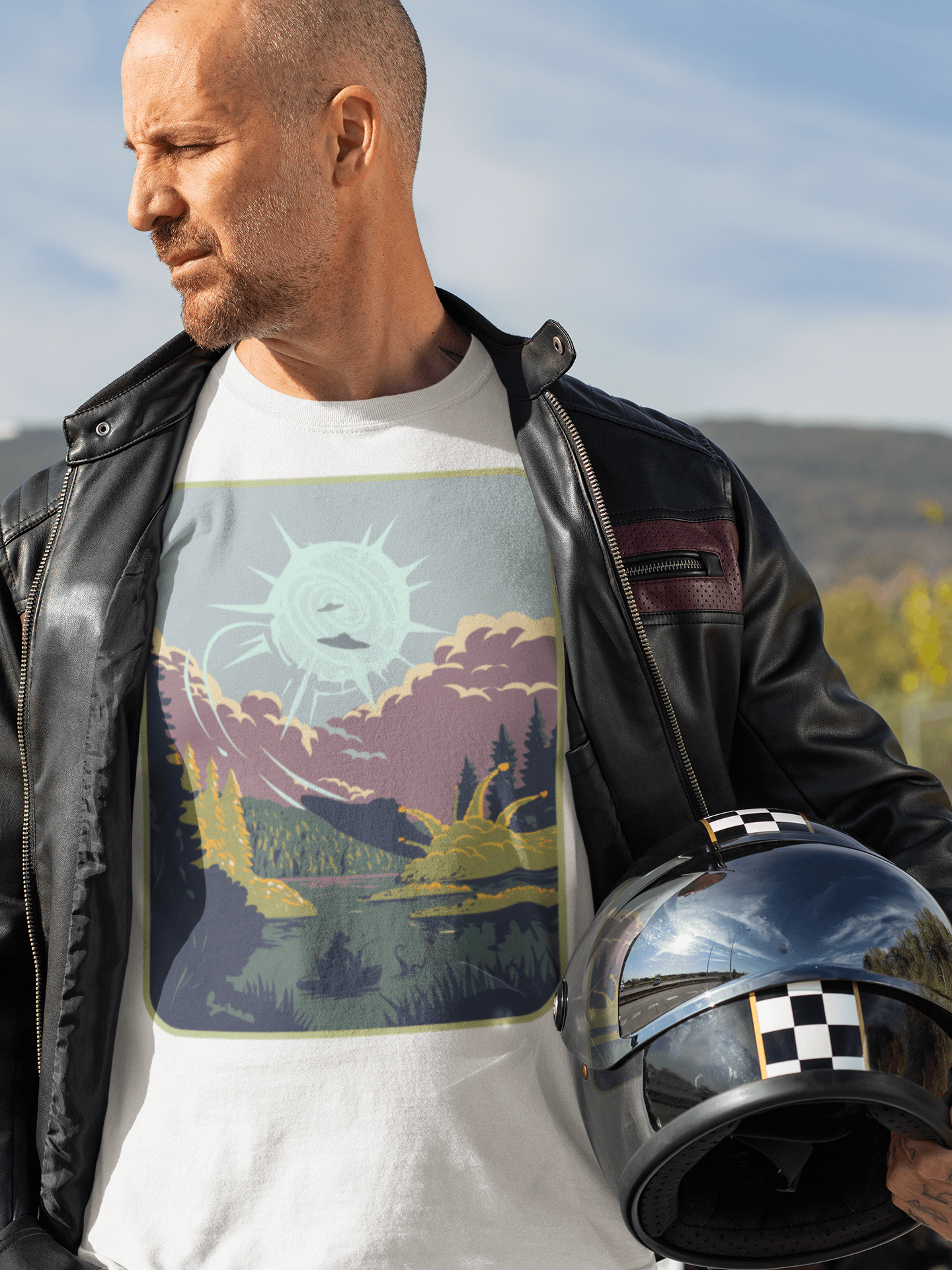 UFO Fishing T-Shirt product image (1)