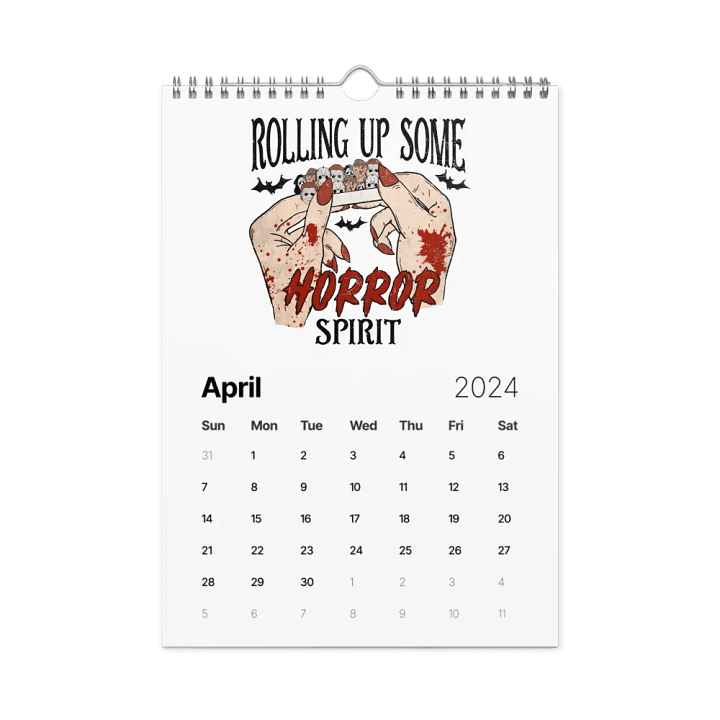Horror Mayhem 2024 Calendar product image (1)