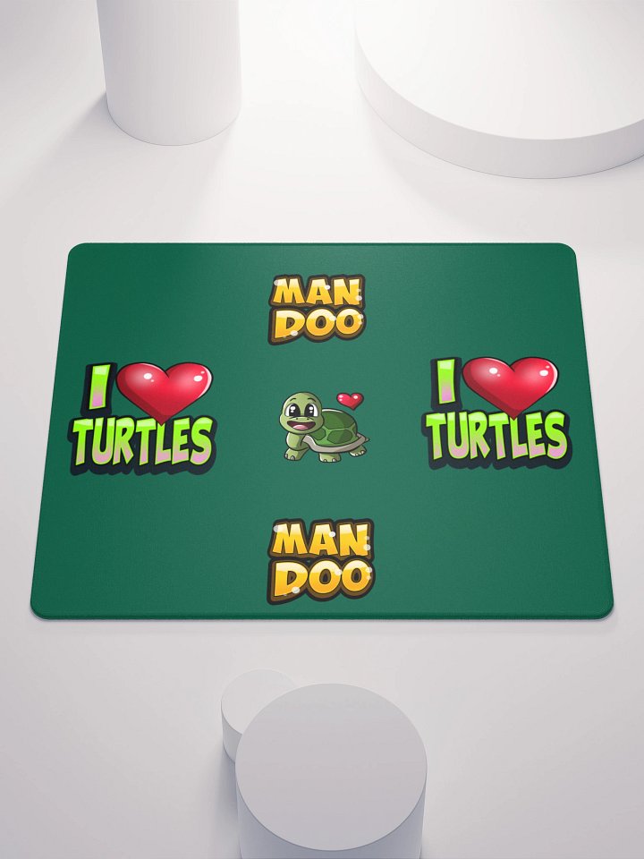 I Love Turtles | Mouse Pad product image (1)